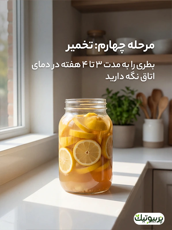 تخمیر لیمو ها